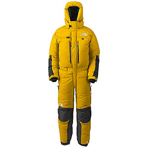 the north face down suit